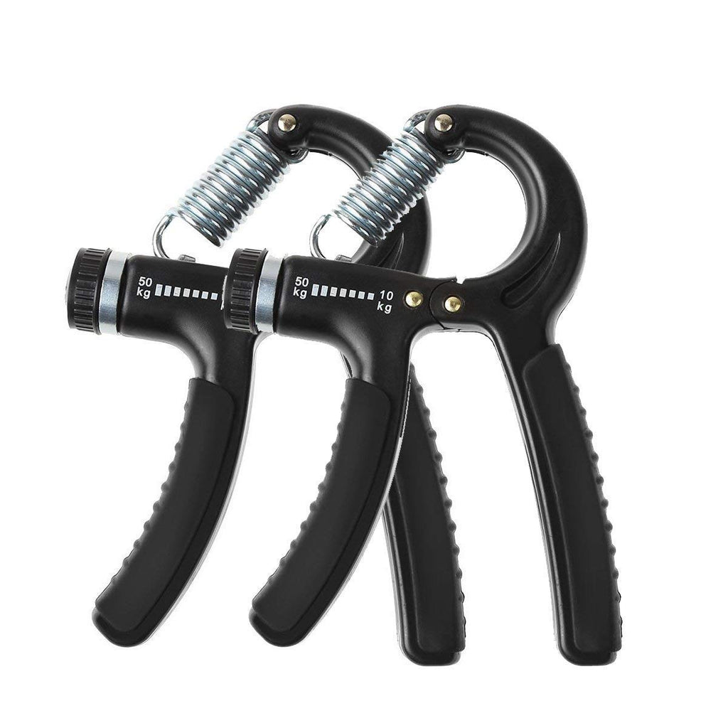 Luxon 2 Pack Hand Grip Strengthener Adjustable Resistance 22-110 Lbs (10-50Kg) -Hand Grip Exerciser, Strengthen Grip, Hand Squee