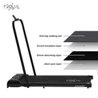 Walking Pad Treadmill With Foldable Handle Bar - Under Desk Treadmill For Home & Office | Remote Control, Bluetooth Speaker, Led