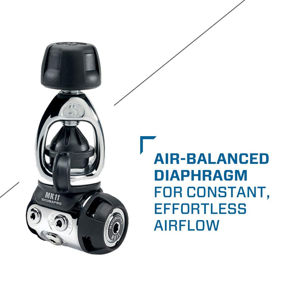 Scubapro Mk11/C370 Diving Regulator System