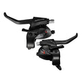 Shimano Shift/Brake Lever Set, St-Tx800, Tourney Tx, 3X8-Speed Black