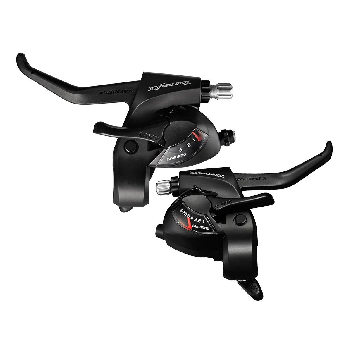 Shimano Shift/Brake Lever Set, St-Tx800, Tourney Tx, 3X8-Speed Black