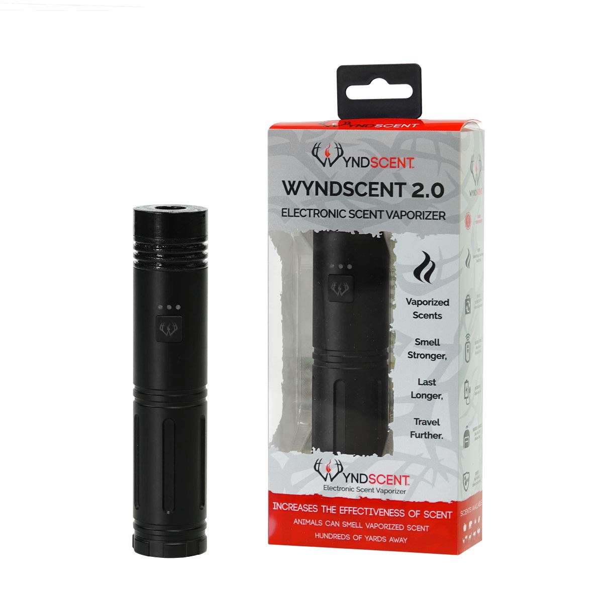 Wyndscent 2.0 - Electronic Scent Vaporizer - Remote Controlled Vapor Dispersal for Strong Smelling & Long Reach of Scent - Recha