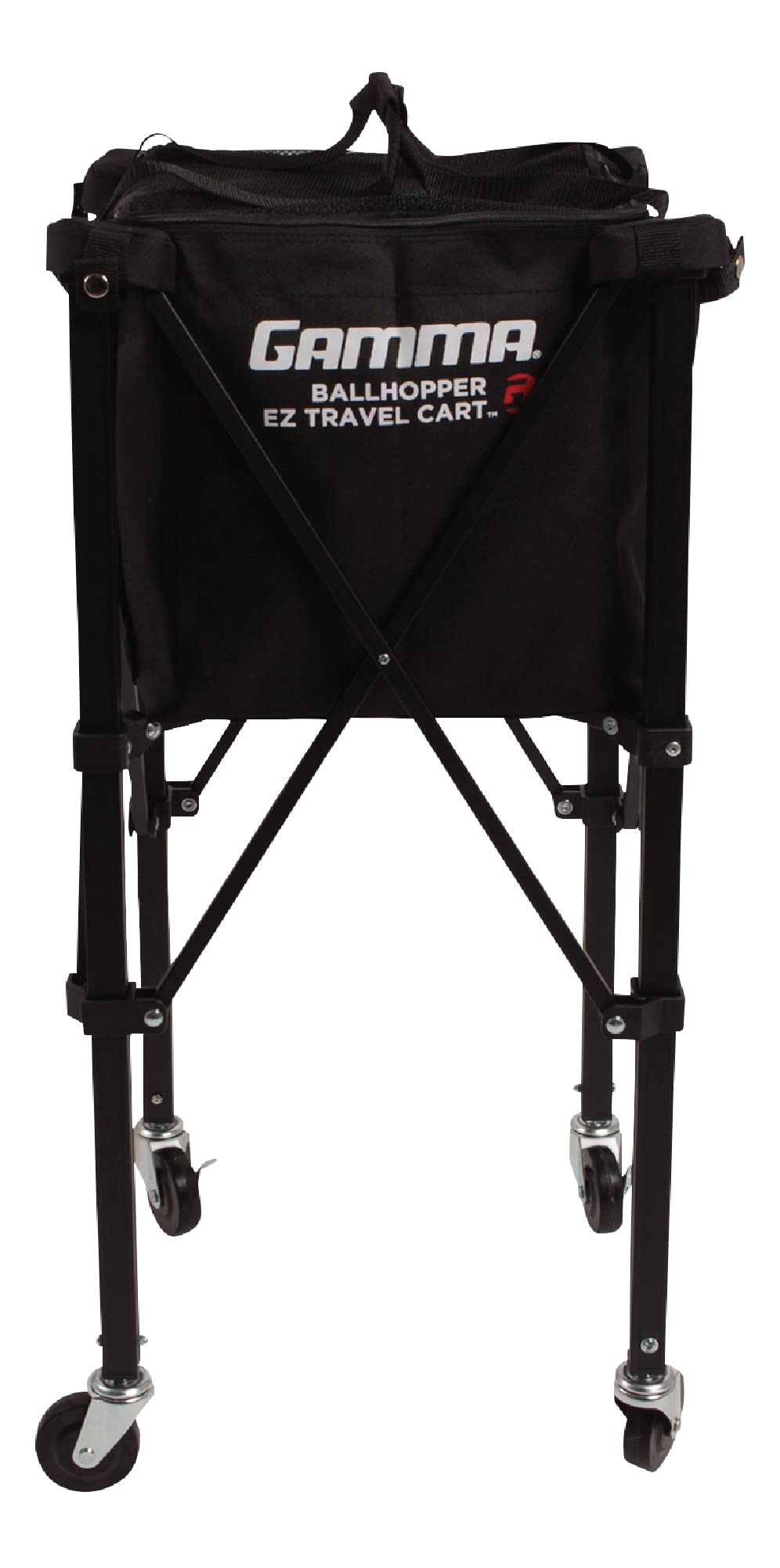 Gamma Sports Ez Travel Cart Pro Ball Hopper 150