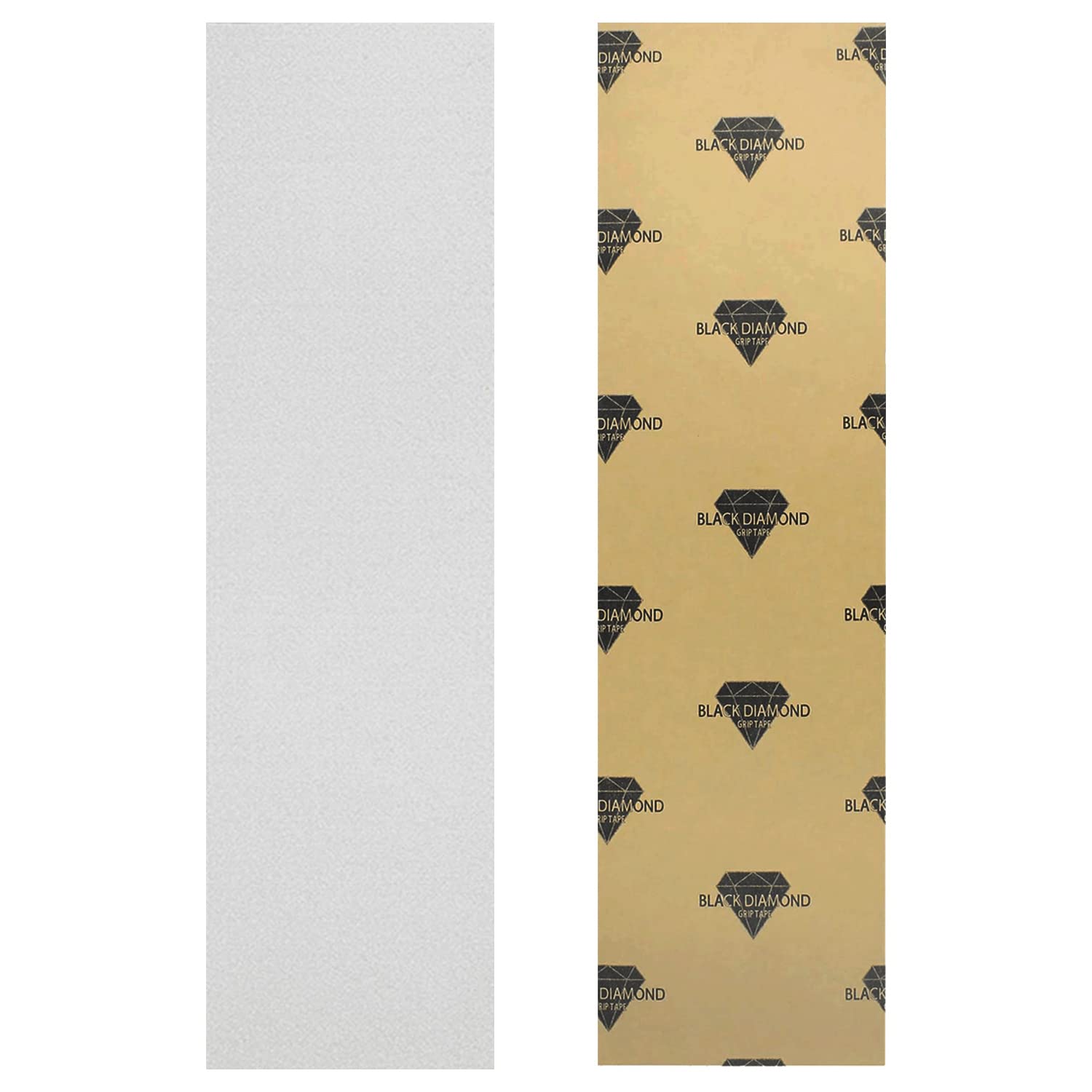 Black Diamond Sheet Of Skateboard Grip Tape 9'' X 33'' (Clear)