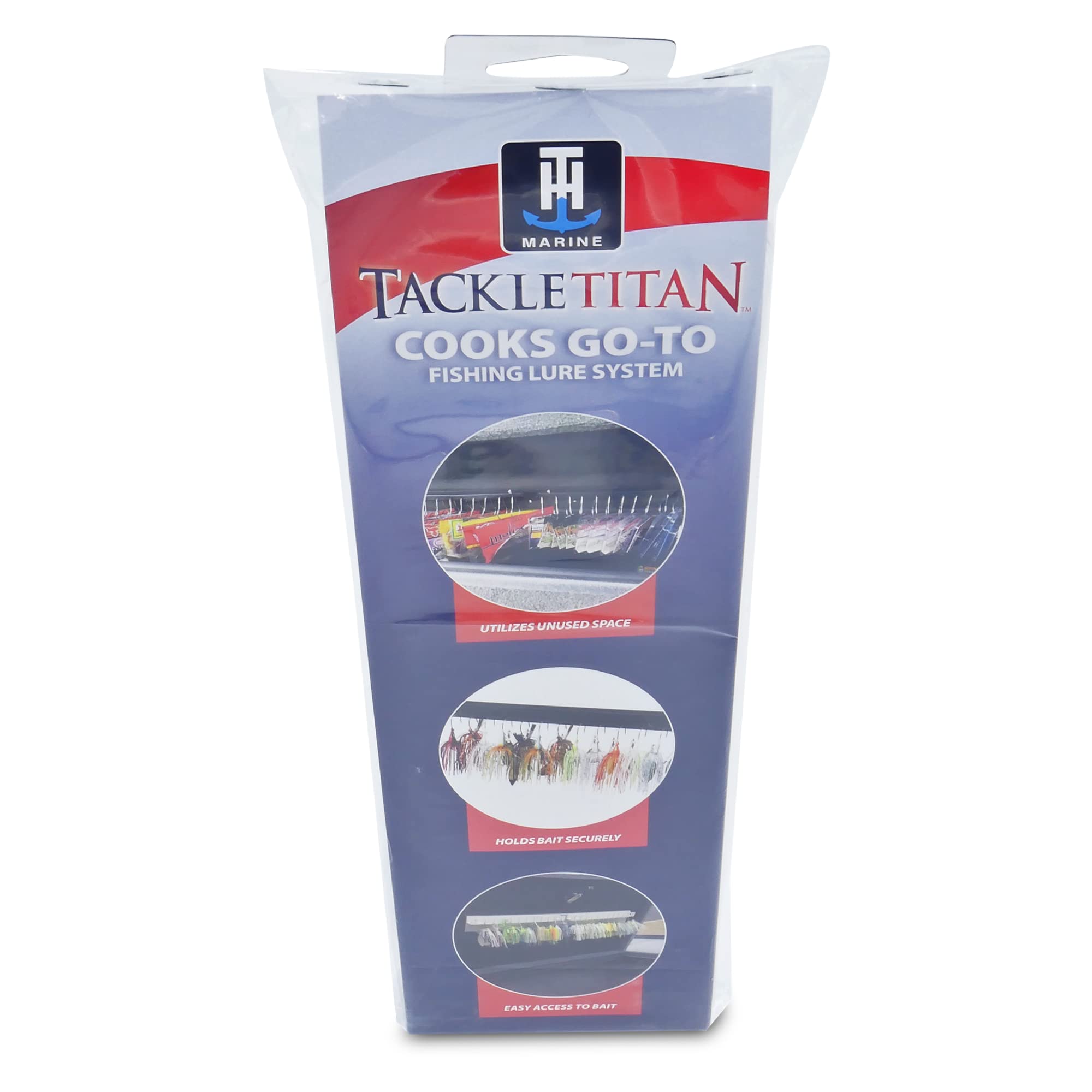 T-H Marine Cooks Go-To Tackle Storage System - Fishing Lure Holder And Organizer Provides Easy Access To Your Bait - Can Be Conf