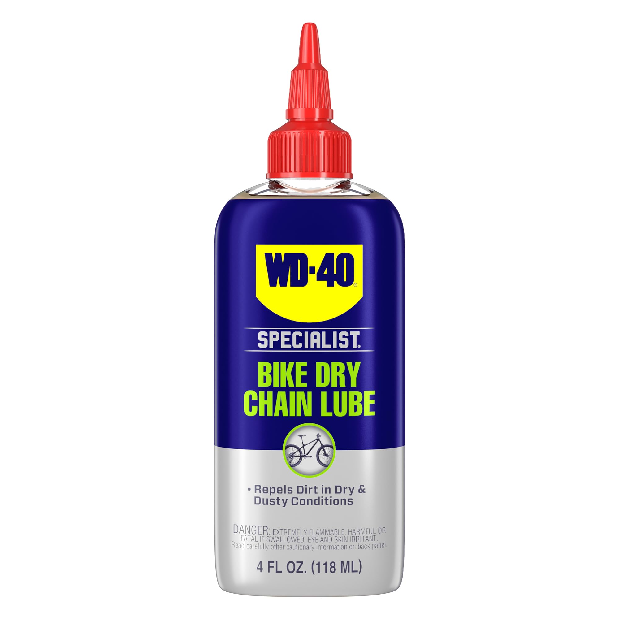 Wd-40 Specialist Bike Dry Chain Lube, 4 Oz