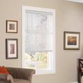 Lumino Vinyl Mini Blinds 1 Inch Cordless Room Darkening In Alabaster - 385 W X 48 H (Over 700 Addl Custom Sizes) - Starting At $