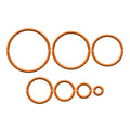 Darts Practice Target Rings Set (7 Rings 10-70mm, 0.4in to 2.8in) | Dartboard Accuracy Trainer | Includes 7 Pins & Game Guide | 