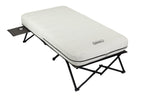 Coleman Camping Cot, Air Mattress, & Pump Combo, Folding Camp Cot & Air Bed With Side Table & Battery-Operated Pump, Great For C