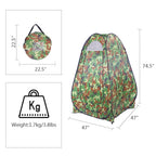 Pop Up Shower Changing Room Privacy Tent, Instant Portable Shower Tent, Camp Toilet, Rain Shelter For Camping & Beach Lightweigh