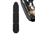 ENLEE Mountain Bike Down Tube Frame Protector, 3M MTB Bicycle Frame Guard - Protect The Bike from Collision and Scratch (Black 2