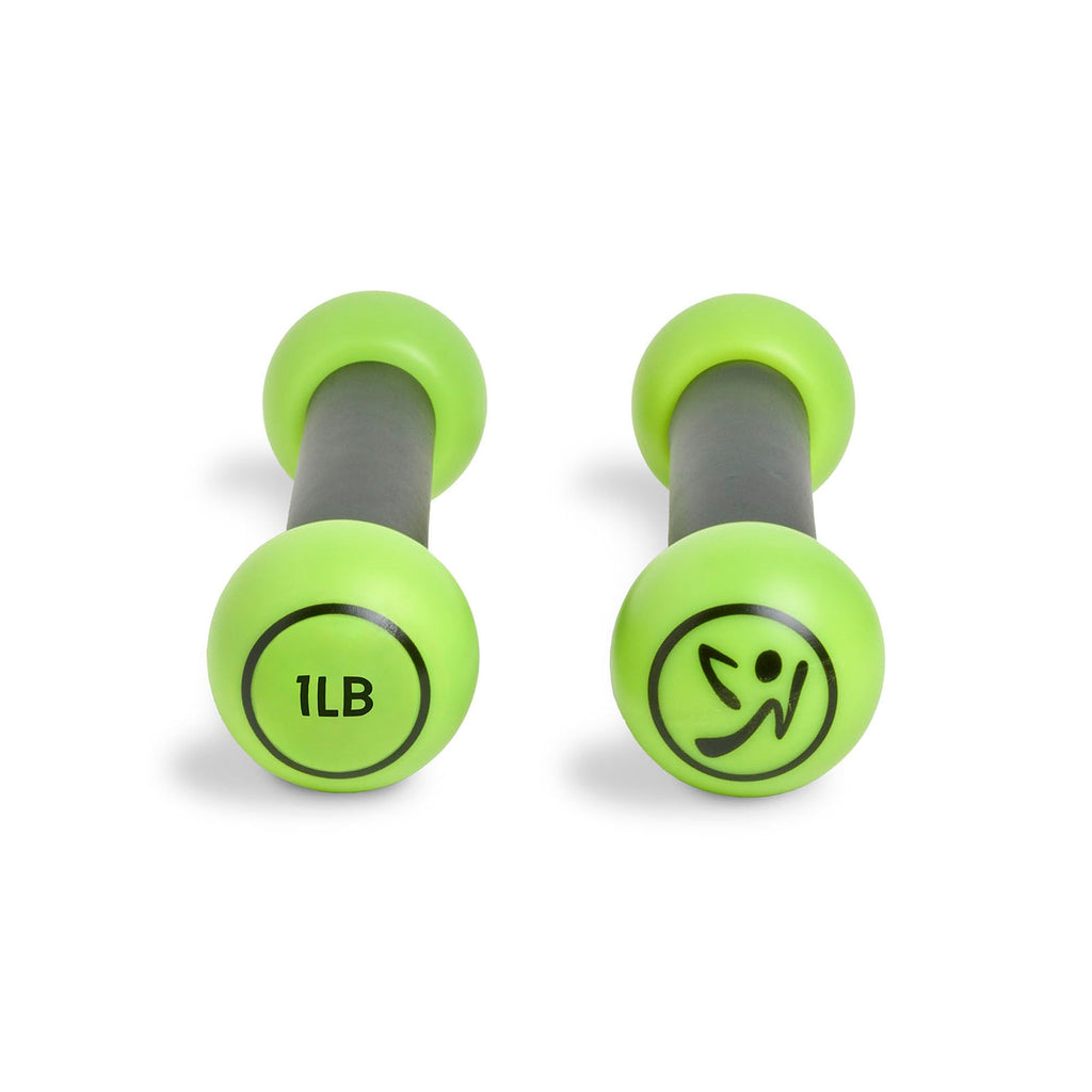 Zumba Toning Sticks, Hand Weights For Women, Dumbbell Weight Set, 1 Pound