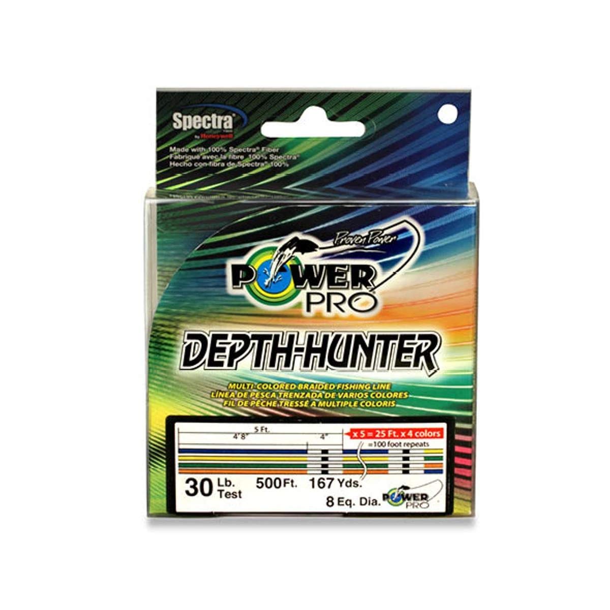 Power Pro 167 Yard Depth-Hunter Metered Line (65-Pound)