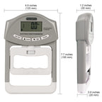 Handeful Digital Hand Dynamometer Grip Strength Measurement Meter Auto Capturing Electronic Hand Grip Power 198Lbs / 90Kgs