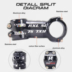 Rxl Sl Carbon Stem Road Bike 31.8 Stem Carbon Mtb Stem Pro Carbon Road/Mtb Bicycle Bike Stem 31.8X 60/70/80/90/100/110Mm 3K Glos