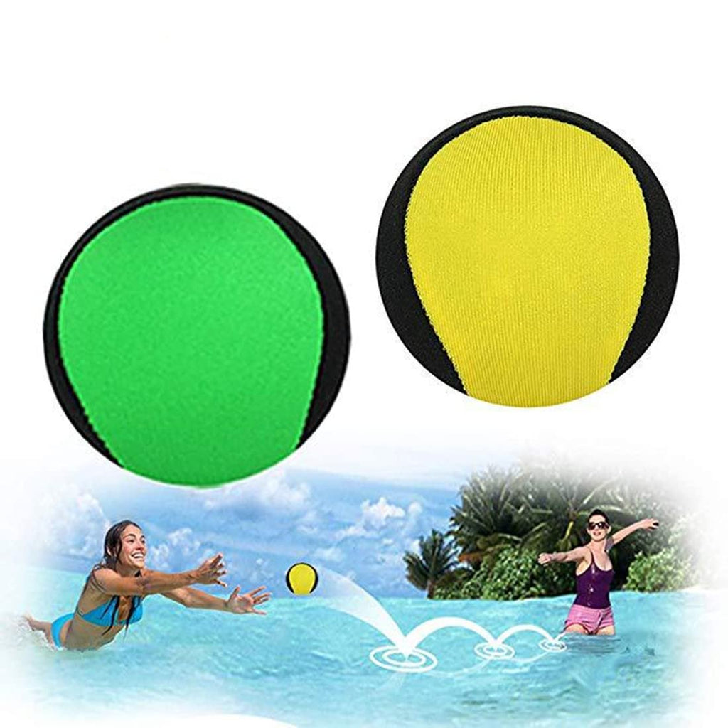 Airoads Water Bouncing Ball Hand Stress Relief Ball 2 Pack, Water Jumping Ball For Swimming Pool, Beach, Ocean And Outdoor Activ