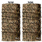Obacle Camo Half Face Mask For Hunting Sun Dust Wind Protection Durable Camo Headband For Men Women, Seamless Lightweight Thin B