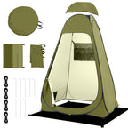 Brian & Dany Pop Up Shower Tent, Portable Changing Tent With Rain Shelter & Windows, Privacy Camping Tent For Hiking Beach, Upf