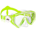 Kids Swim Goggles Snorkel Mask Diving Scuba Mask Snorkeling Goggles For Kids Boys Girls Youth, Anti-Fog 180 Clear View Kids Pool