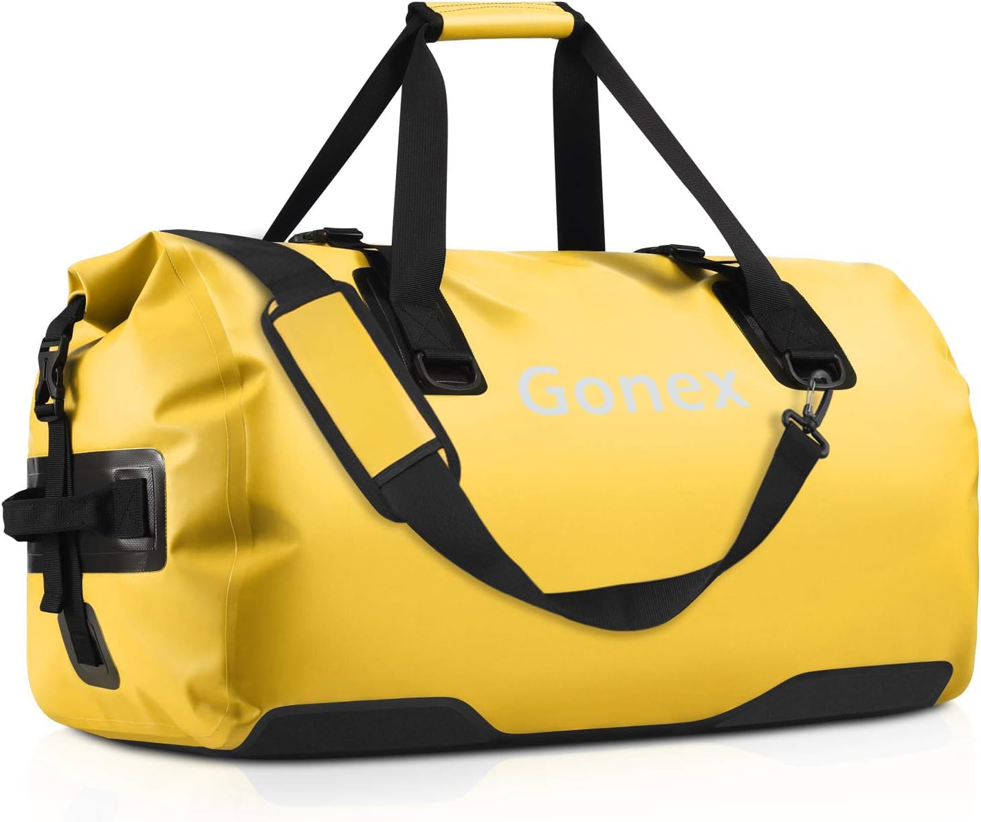Gonex 80L Extra Large Waterproof Duffle Travel Dry Duffel Bag Heavy Duty Bag with Durable Straps & Handles for Kayaking Paddlebo
