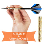 Accmor Steel Tip Darts, Professional Metal Darts, Darts Metal Tip Set, Metal Darts For Dartboard,18 Pcs