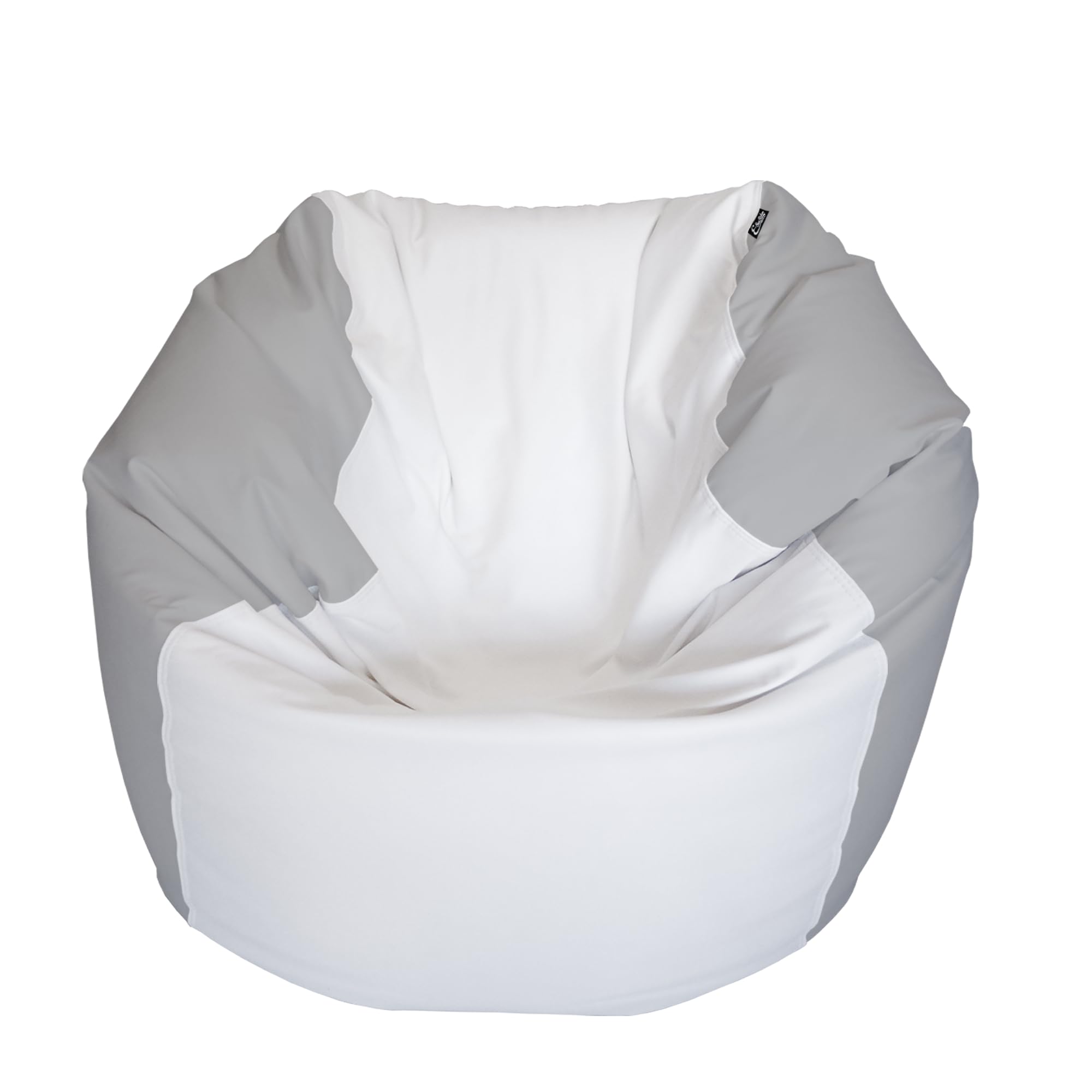 E-SeaRider Round Marine Beanbag (Medium, Multi) (White/Grey)