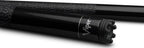 Viper Jump Shot/Break 58'' 3-Piece Billiard/Pool Cue, Black, 21 Ounce