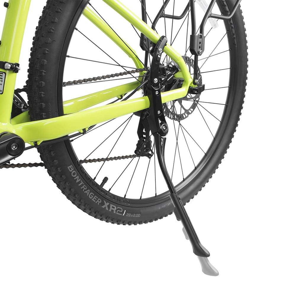 Bv Bike Kickstand - Lightweight Aluminum Alloy Rear Side Kick Stand For 24-28'' Bikes - Tool-Free Installation, Suitable For All