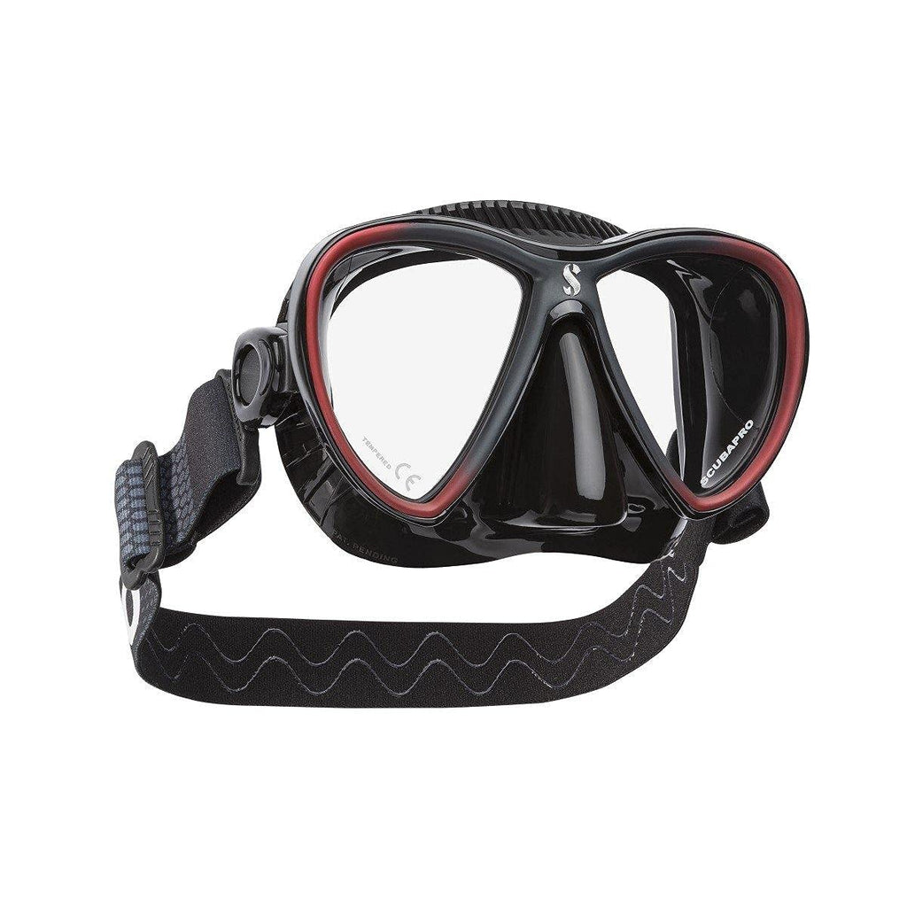 Scubapro Synergy Twin Trufit Mask - Mirrored Black/Purple