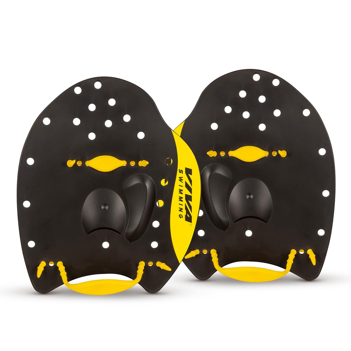 Viva Swimming Hp15 Hand Paddles Gloves With Adjustable Straps Water Sport Tools For Professional Swim Training Fins|Fitness Wor