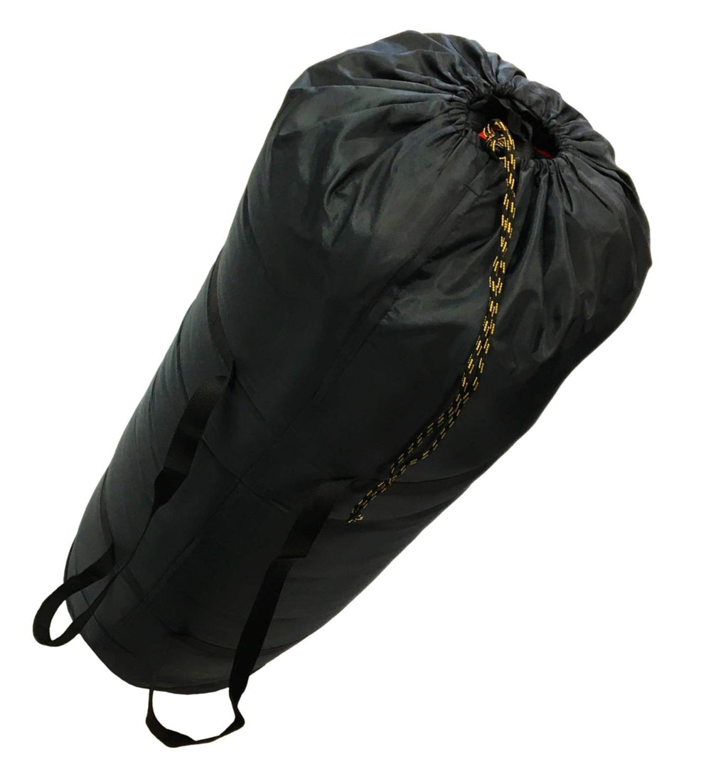 Ledge Sports Big Horn -20 F Degree Xl Oversize Fleece Lined Sleeping Bag (90 X 40, Black)