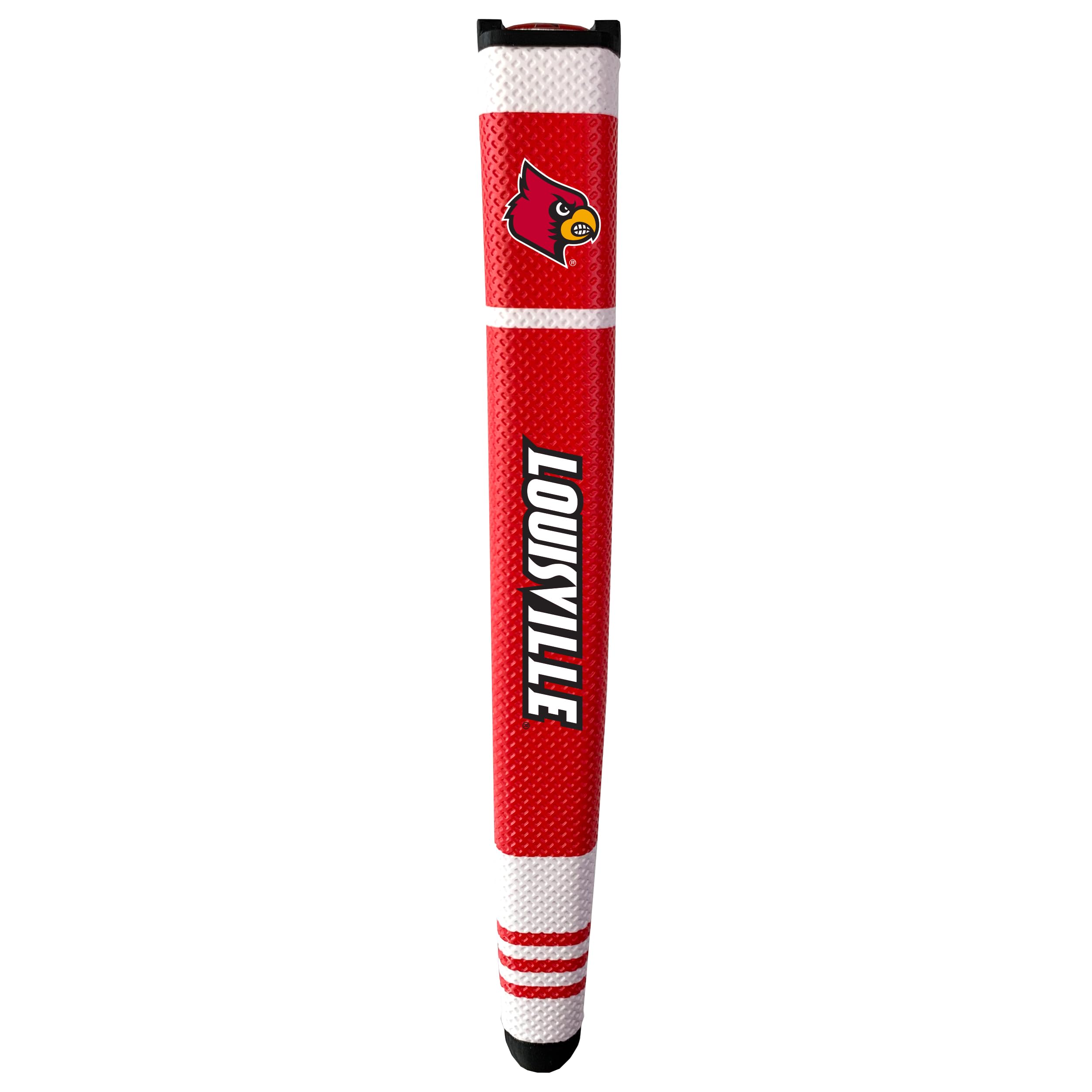 Team Golf NCAA Louisville Cardinals Golf Putter Grip Golf Putter Grip with Removable Gel Top Ball Marker, Durable Wide Grip & Ea