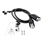 Transfer - Cable Lock Kit With Locking Hitch Pin - 2-Bike