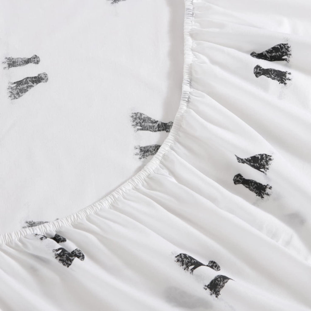 Eddie Bauer - Ushsa01104473 Home  Labrador Fields Collection  100 Cotton Percale Sheet Set, 4-Piece Bedding Set, Cool Crisp And