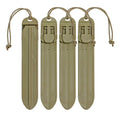 VANQUEST 5 MOLLE Sticks (4 Pack) (Coyote Tan)