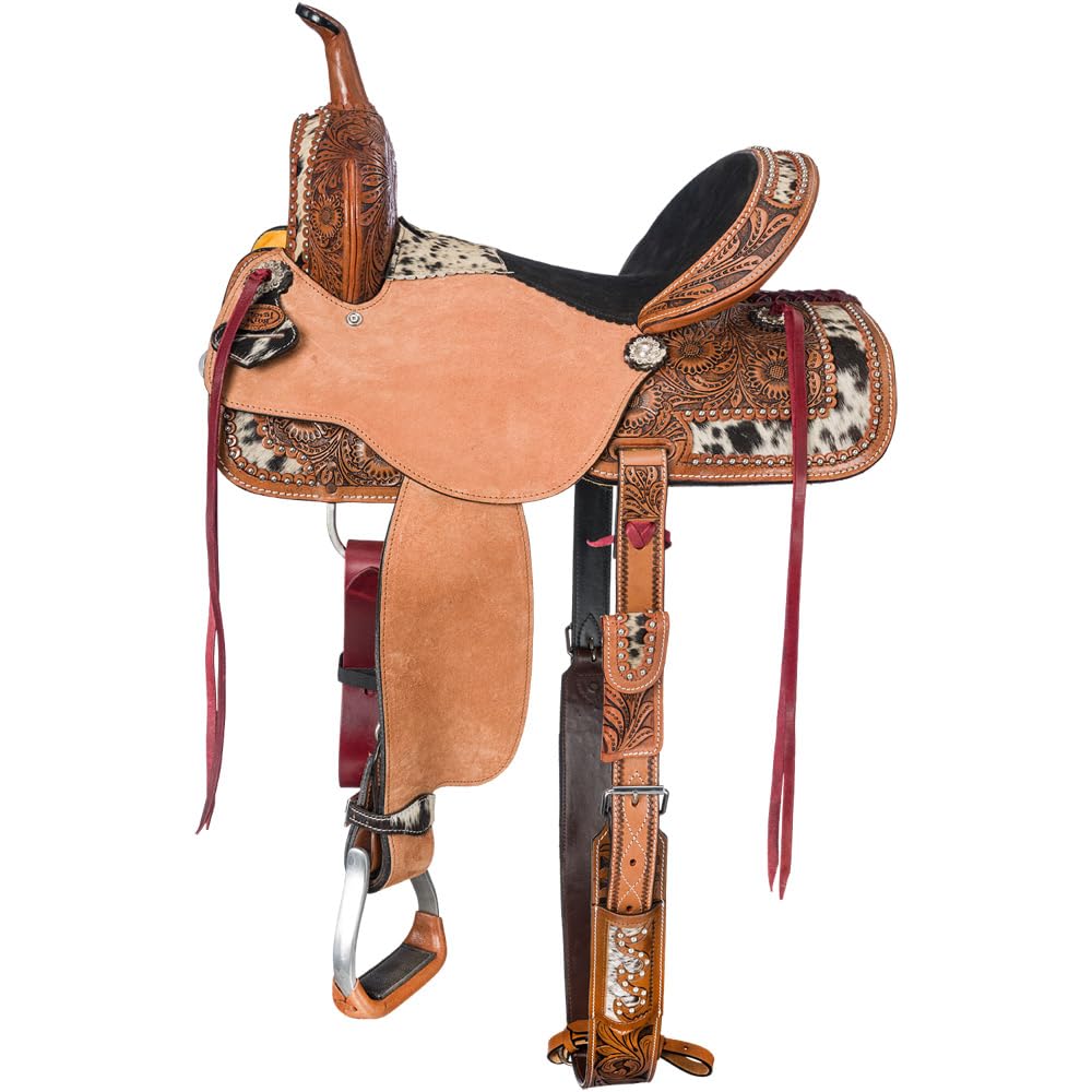 Royal King Longhorn Barrel Saddle - 16