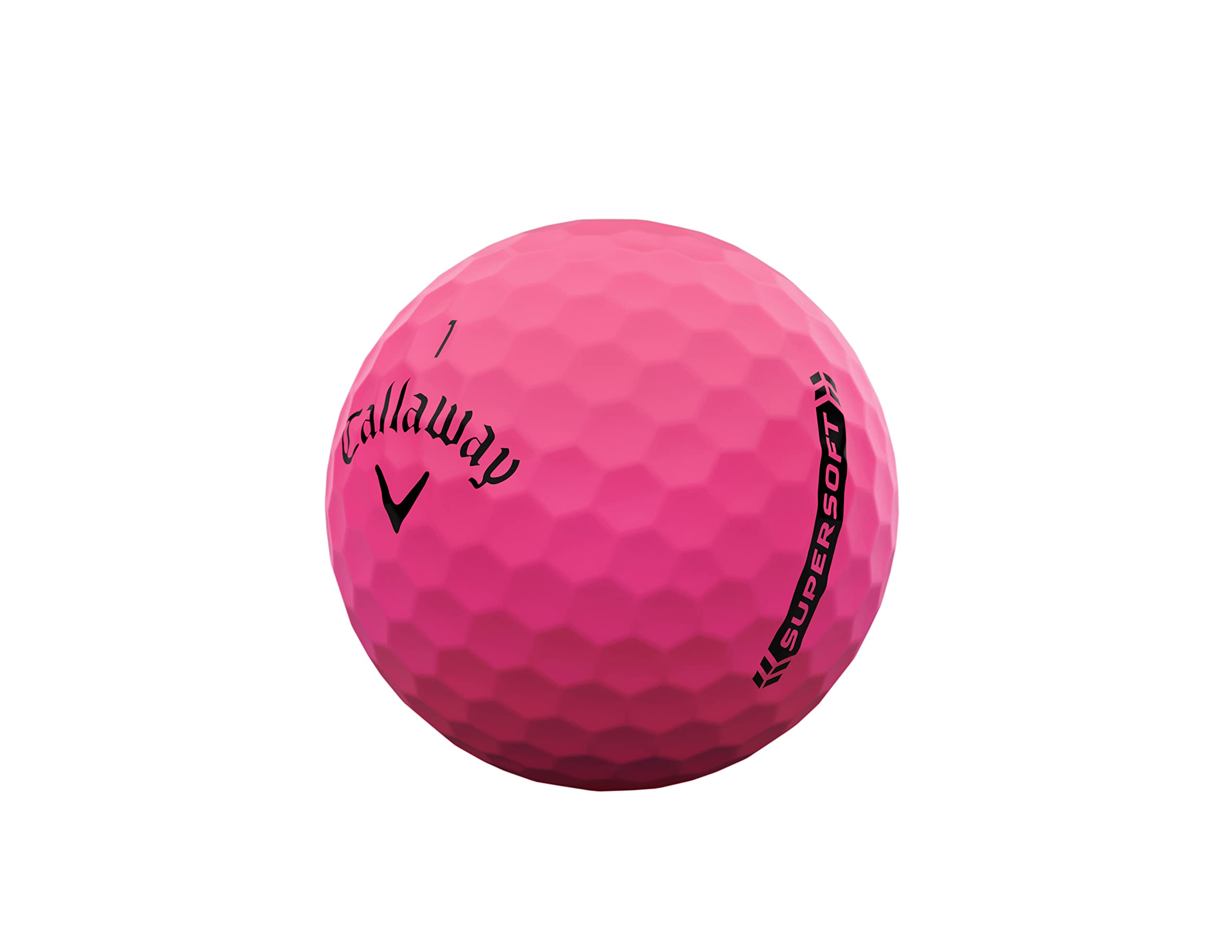Callaway Golf Supersoft Golf Balls (2023 Version, Pink)
