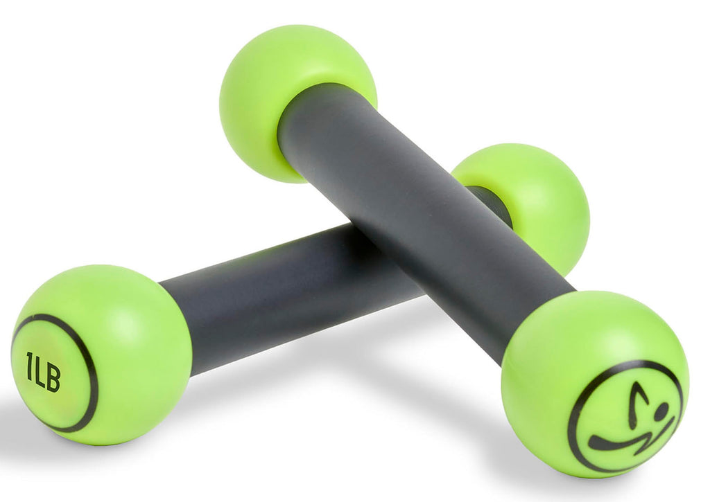 Zumba Toning Sticks, Hand Weights For Women, Dumbbell Weight Set, 1 Pound
