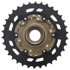 Shimano,One Size,Silber/Schwarz,Emftz5007434 Tourney/Ty Mf-Tz500 7-Speed Multiple Freewheel, 14-34 Tooth