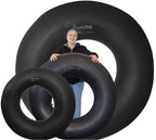 Pack Of 2 Bradley Heavy Duty Rubber Inner Tube For Floating River  Snow Tube; Heavy Duty Pool Float For Adults; Pool Tube Closin