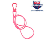 Arena Unisex Strap Nose Clip Pro, Nose Plug For Competitive Swimmers, Soft Pads, Pvc Free, Pink, One Size
