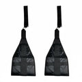 TRENDYNEST 2 Pieces Hanging Ab Straps Abdominal Strength Training Ab Strap Straps Pullup Bar Upper Limb Slings Reduces Grip Fat