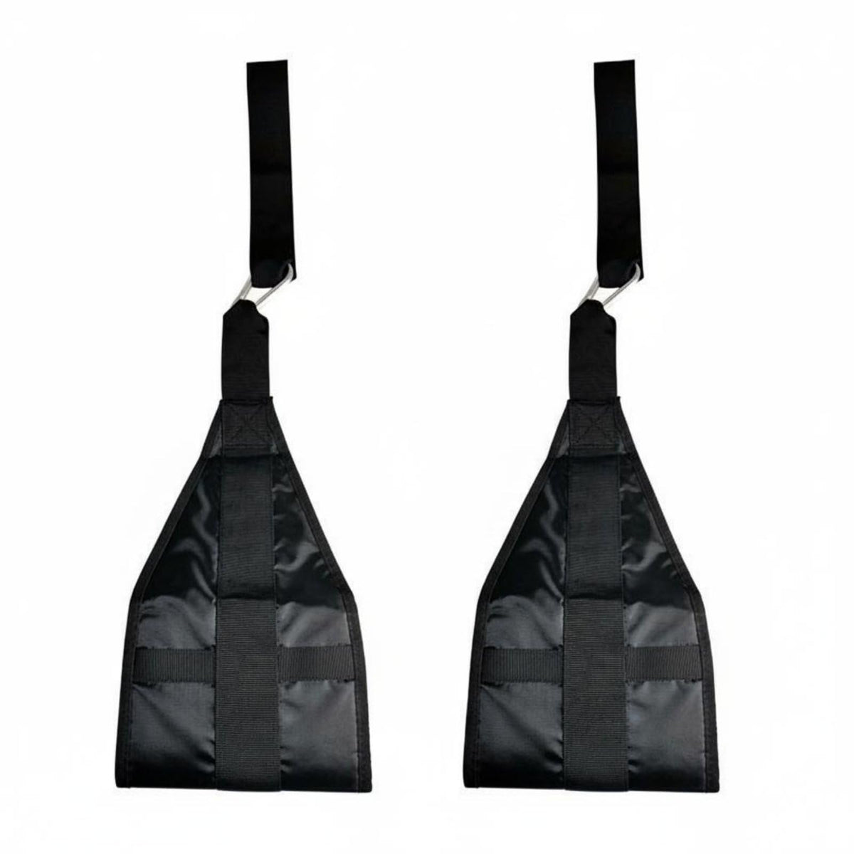 TRENDYNEST 2 Pieces Hanging Ab Straps Abdominal Strength Training Ab Strap Straps Pullup Bar Upper Limb Slings Reduces Grip Fat