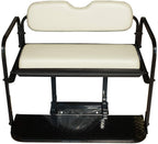 Performance Plus Carts Yamaha Drive G29 Golf Cart Flip Folding Rear Back Seat Kit - Stone
