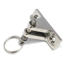 Heavy Duty 316Ss 2 Pack Bimini Top 90 Degree Deck Hinge With Removable Pin
