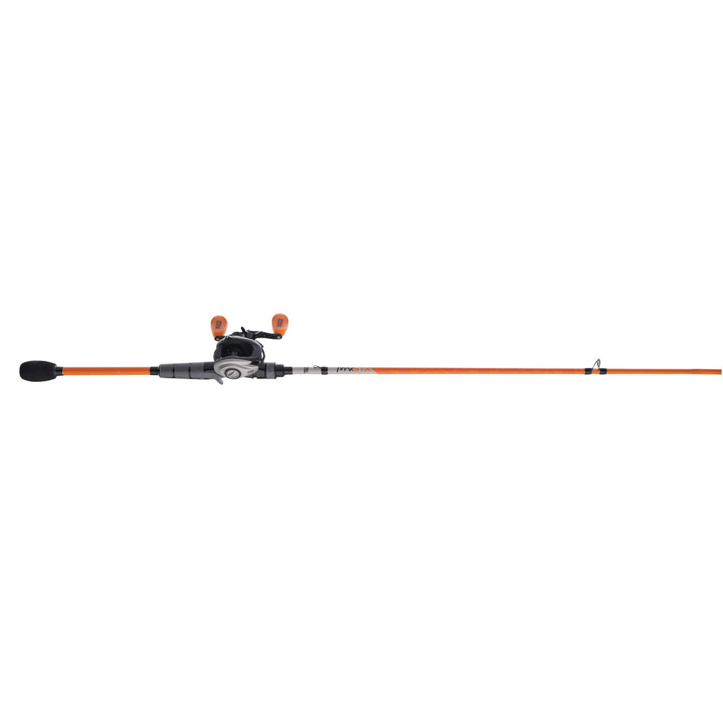 Abu Garcia 6'6'' Max Stx Fishing Rod And Reel Baitcast Combo, 1-Piece Rod, Size Lp Reel, Left Reel Handle Position, Lightweight