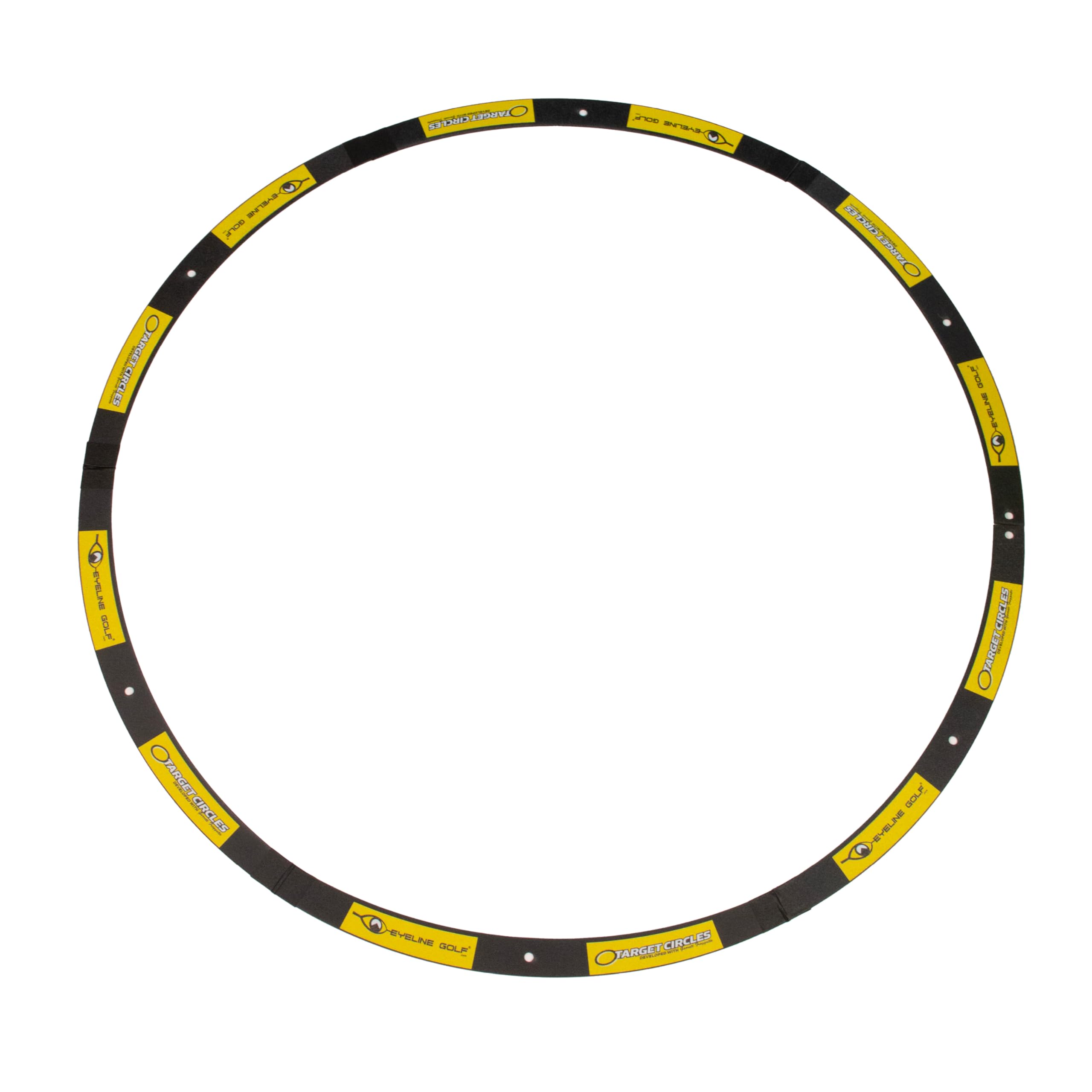Eyeline Golf Target Circle - 3 Ft Diameter Target Circle As Training Aid - Ideal For Chipping And Pitching - Super Thin With Fol