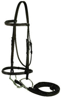 GATSBY LEATHER COMPANY 282480 Fancy Snaffle Bridle Havanna Brown, Horse