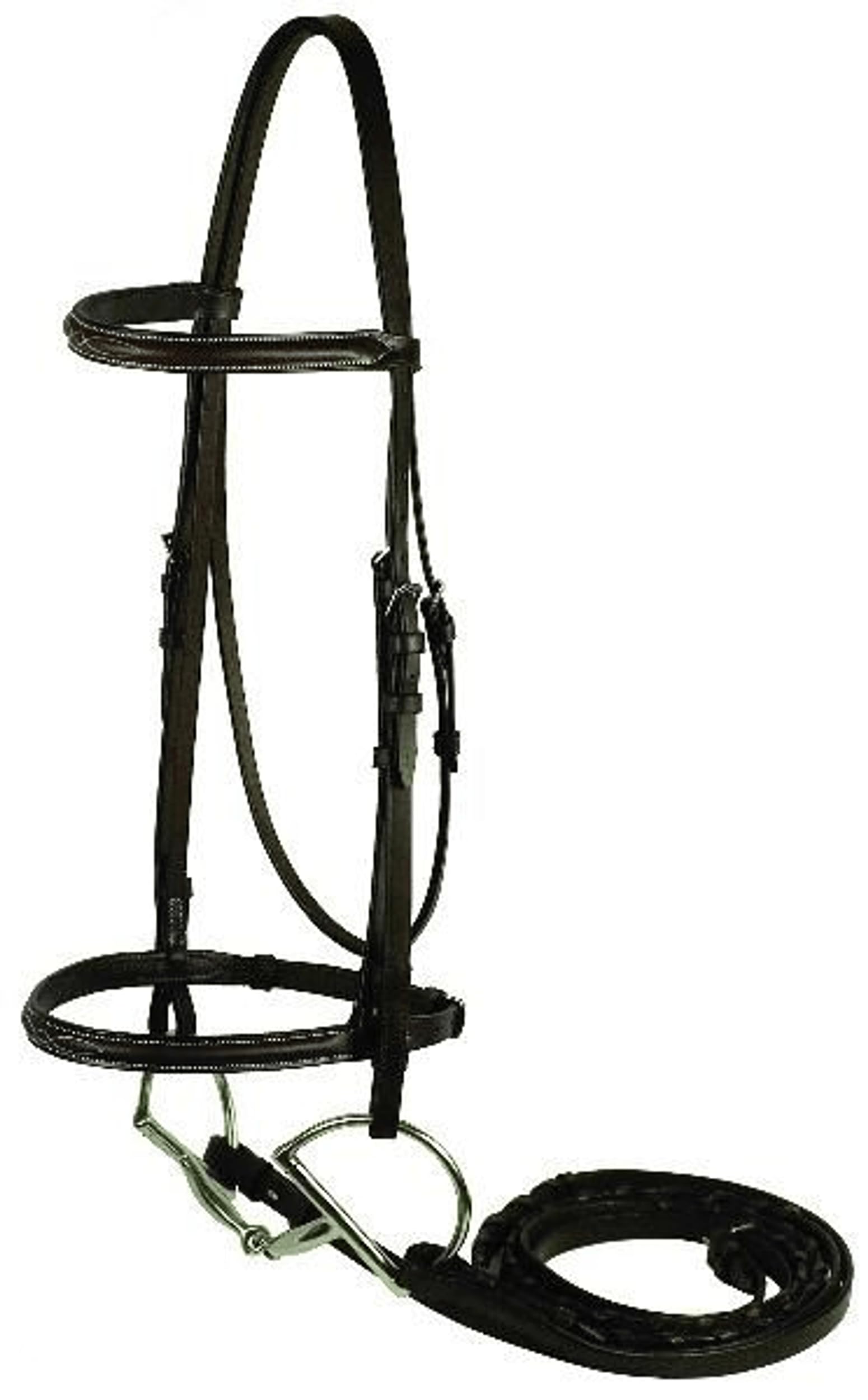 GATSBY LEATHER COMPANY 282480 Fancy Snaffle Bridle Havanna Brown, Horse