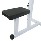 Bbbuy Adjustable Arm Preacher Curl Bench Bicep Strengh Bench Seated Strenghthen Training Isolated Barbell Dumbell Biceps Station